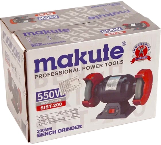 Станок точильный Makute 550Вт, 200мм SIST-200