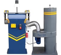 Точильно-шлифовальный станок ООО Металлица ТШ-2РБ-П, 2 сегмента АА0023