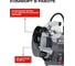 Станок заточной Ставр 250Вт, круг 150x20мм, Stavr SBG 150-250W-BL, посадка12.7, 2980об/мин, алюм. корпус, кабель 3м (круг 1 шт, защит.экран.адаптер 32мм) 9030800136 4