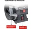 Станок заточной Ставр 250Вт, круг 150x20мм, Stavr SBG 150-250W-BL, посадка12.7, 2980об/мин, алюм. корпус, кабель 3м (круг 1 шт, защит.экран.адаптер 32мм) 9030800136 5