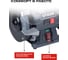 Станок заточной Ставр STAVR SBG 150-250W-L 250Вт, круг 150x20мм, посадка 12.7/32мм, 2980об/мин, алюм. корпус, кабель 3м (круг 2 шт., защит. экран, адаптер 32мм), 9030800116 5
