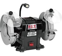 Станок точильный электрический P.I.T. 300Вт, 2950об/мин, Ø150х12.7х20мм, LED, пылезащита PBG150-C2