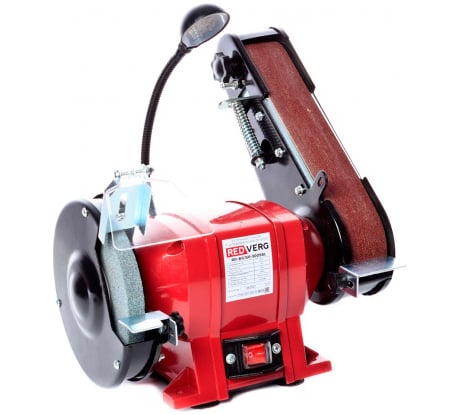 Заточной станок со шлифовальной лентой REDVERG RD-BG150-300SBL 6662756