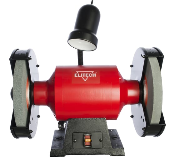 Заточный станок ELITECH 900Вт шлиф.круг-250x25x32, 5кг,лампа CT 900C 167714