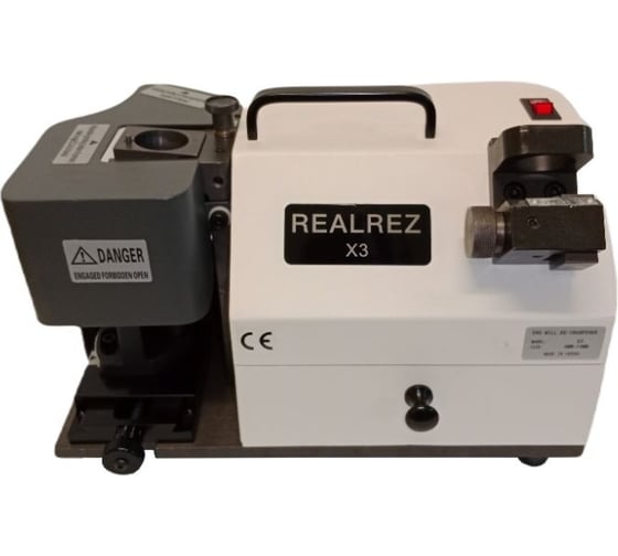 Заточной станок REALREZ X3 для фрез Ø4-14, белый, 220 В REZ-X3(230V)
