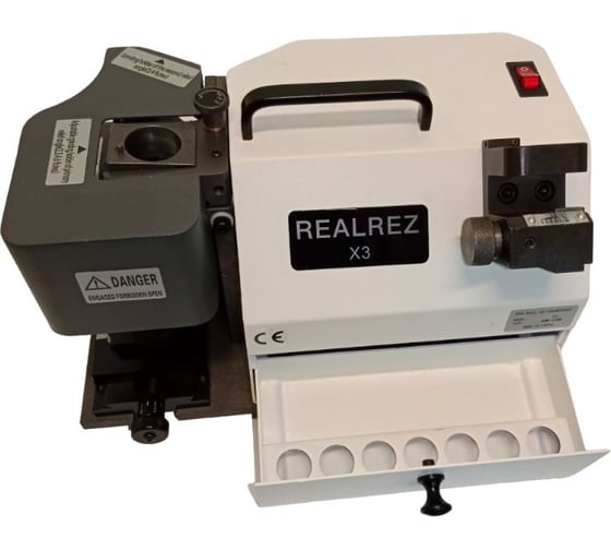 Заточной станок REALREZ X3 для фрез Ø4-14, белый, 220 В REZ-X3(230V)