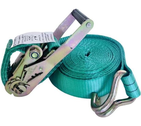 Ремень стяжной 2-составной усиленный ООО Грузкомплект "мастер" 50мм 5т 6м СР50М6