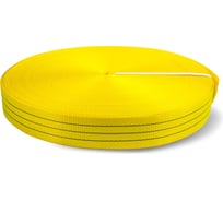 Текстильная лента 6:1 75 мм 10500 кг желтый Тор 12531