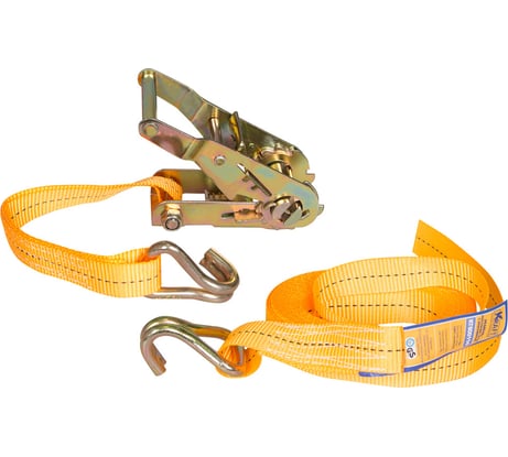 Ремень крепления груза с храповиком 6м 1 т KRAFT KT 800114