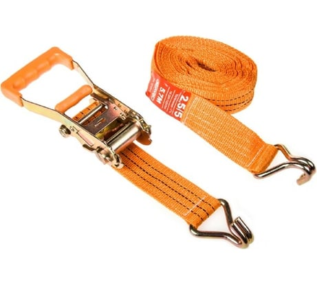 Стяжка груза 6м 5т 50мм с храповым механизмом SKYWAY S03601005