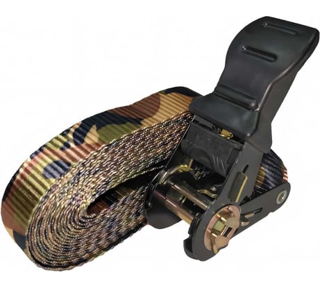 Стяжной кольцевой ремень UVE ERGO 1000 daN, 5 метров, 25 мм, камуфляж, RS-25-1000-5-ergo-cam