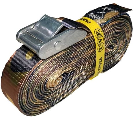 Стяжной ремень UVE с пружинным замком 5 метра, 25 мм, камуфляж RS-25-1000-5-cam