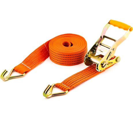 Ремень крепления груза 50мм, 2000/4000кг, 6м механизм 196 мм TOPAUTO РК2506