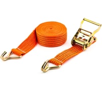 Ремень крепления груза 50мм, 2000/4000кг, 6м механизм 135 мм TOPAUTO РК2506М