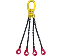 Цепной четырехветвевой строп с самозакрывающимися крюками КанТраст 4СЦ 5,30/2000 4STS5302000CSK