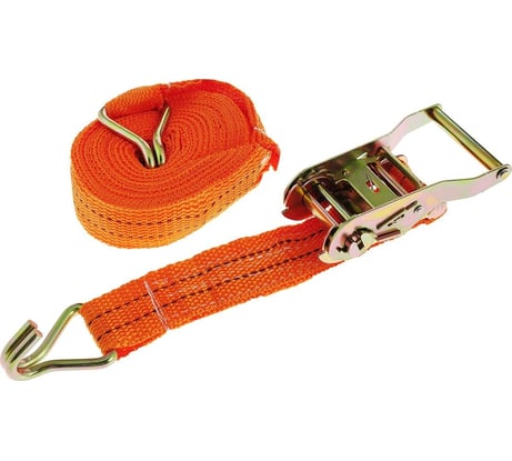 Ремень для крепления груза FIT храповый механизм, лента 38 мм x 8 м, 1500 кг / 3000 кг 64917