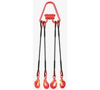 Канатный четырехветвевой строп Grosco 4СК 6.3 т, 12 м, заплетка RS4X06312