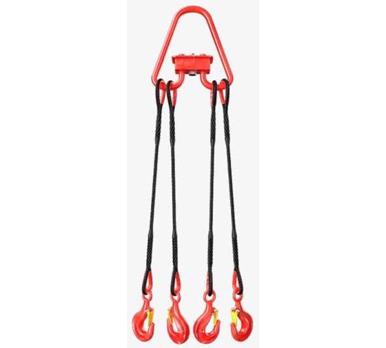 Канатный четырехветвевой строп Grosco 4СК 1.6 т, 3 м, заплетка RS4X01603 1