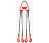 Канатный четырехветвевой строп Grosco 4СК 6.3 т, 5 м, заплетка RS4X06305