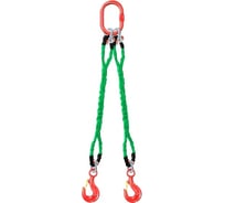 Круглопрядный двухветвевой строп Grosco 2СТк 1 т, 12 м TI2X01012