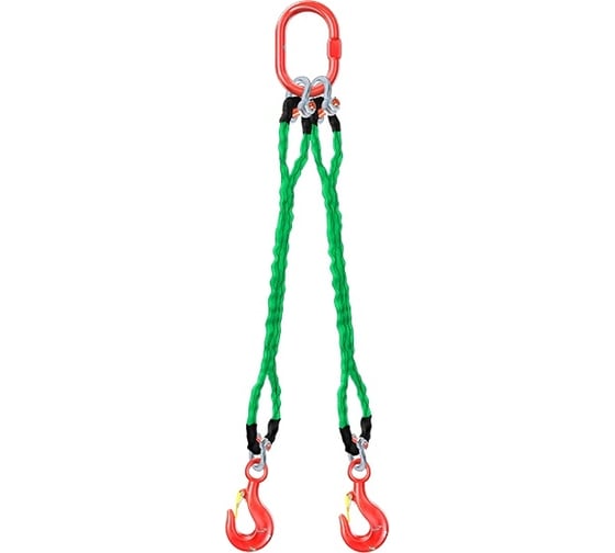 Круглопрядный двухветвевой строп Grosco 2СТк 4 т, 2 м TI2X04002 1