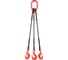 Канатный строп Grosco 3ск 2.5 т, 10 м, заплетка RS3X02510 1