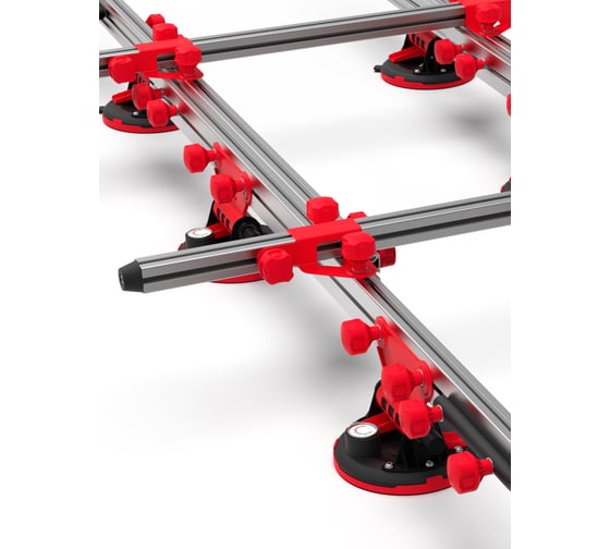 Система переноски vertextools promax для крупноформатных плит 200 кг, 230x165 см 17-230-165