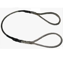 Универсальный канатный петлевой строп СЕВЗАПКАНАТ УСК1 0.32 т, 2.5 м, заплетка 4631159617762