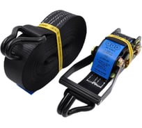 Стяжной ремень UVE 2.5/5 т, 10 м, черный RS2-50-5000-10-black