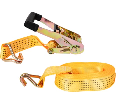 Ремень крепления груза с храповиком KRAFT 10м 10т KT 800209