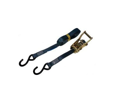 Стяжной ремень UVE 0,75/1,5 тн, 4м, 25мм, S-крюк RS2-25-1500-4-sh