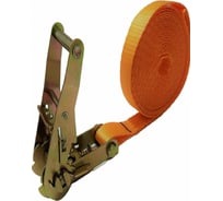 Ремень стяжной КанТраст  ЭКОНОМ 50 мм, 4 т, 3 м RSE503