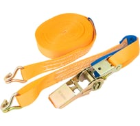 Ремень стяжной ПРОММЕТАЛЛ 3/6 т, 35 мм, оранжевый, 9 м, рабочая нагрузка 1500 кг РС363591500