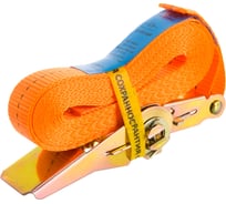 Стяжной кольцевой ремень UVE 0,4/0,8 т, 5 метров, 25мм, RS-25-800-5-orange