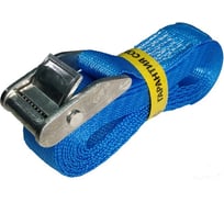 Стяжной ремень с пружинным замком UVE 3 метра, 25мм, RS-25-400-3-blue