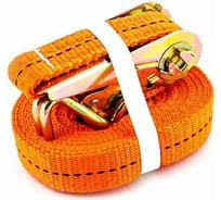 Стяжной ремень ООО "Пкф "ГрузоподъемТехоснастка" 0.8/1.6 т, 6.0 м, лента 25 мм 9362