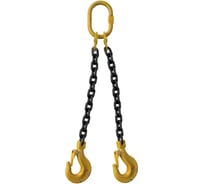 Строп цепной двухветвевой ООО ПКФ Сварком 2СЦ-2,12 т 1 м с укор. крюками cр04913
