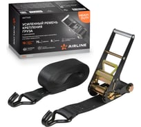 Ремень крепления груза усиленный AIRLINE PRO с храповиком 12 т, 8 м ASTT001