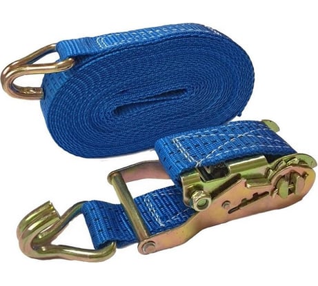 Стяжка крепления груза ДАЛИ-авто 1,5-3 тонн СИНИЙ DA-02265