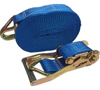 Стяжка крепления груза ДАЛИ-авто 2,5-5 тонн КРУГЛ. РУЧКА СИНИЙ DA-02269