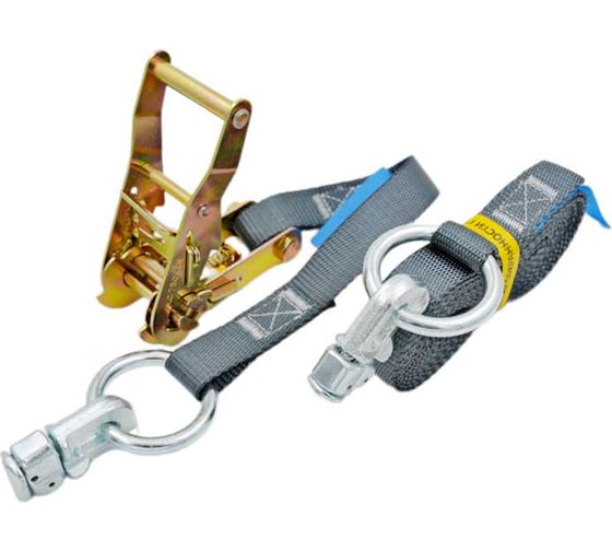 Ремень стяжной UVE 0.75/1.5 т, 4 м, 25 мм, фитинг RS2-25-1500-4-fit 1