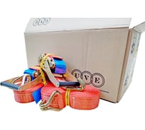 Ремень стяжной UVE 2.5/5.0 т, 10 м, 10 шт RS2-50-5000-10-pack10