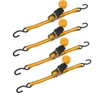 Ремень багажный TOLSEN Industrial, храповой механизм, 25 мм, 5 м, 4 шт 62254