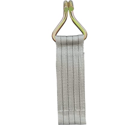 Ремень короткая часть ТРАСТ 10 т, серый, 100 мм 4687205467805