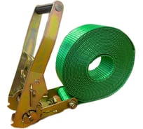 Ремень стяжной кольцевой ТРАСТ 5 т, 8 м, зеленый, 50 мм 4687205467003