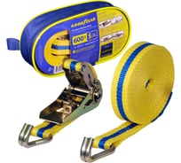 Стяжка груза с храповым механизмом Goodyear 600 кг, 5 м GY005200