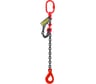 Цепной строп OCALIFT 1СЦ 8т 6м с самозакрывающимся крюком и укоротителем одноветвевой цепь глазированная 16x48 T8 G80 1sc8000t6shf