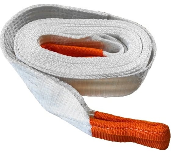 Петля текстильная крепежная UVE 50 мм, 0,5 м, белая FL-50-5000-0,5-white 1