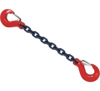Цепь ООО Грузкомплект крепежная с крюками 3т 3м (цепь д.7мм) цкк3т3м