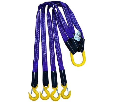 Строп текстильный четырехветвевой ТРАСТ 4СТ 2,5тн 2,5 метра 4687206260603